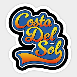 Costa Del Sol Sticker